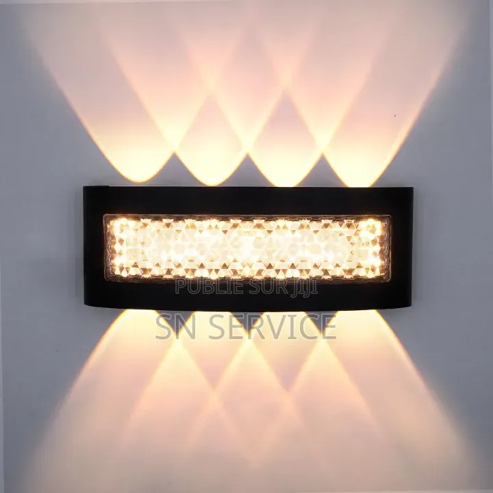 Applique Murale Led Décoratif 12W 9 Lumières