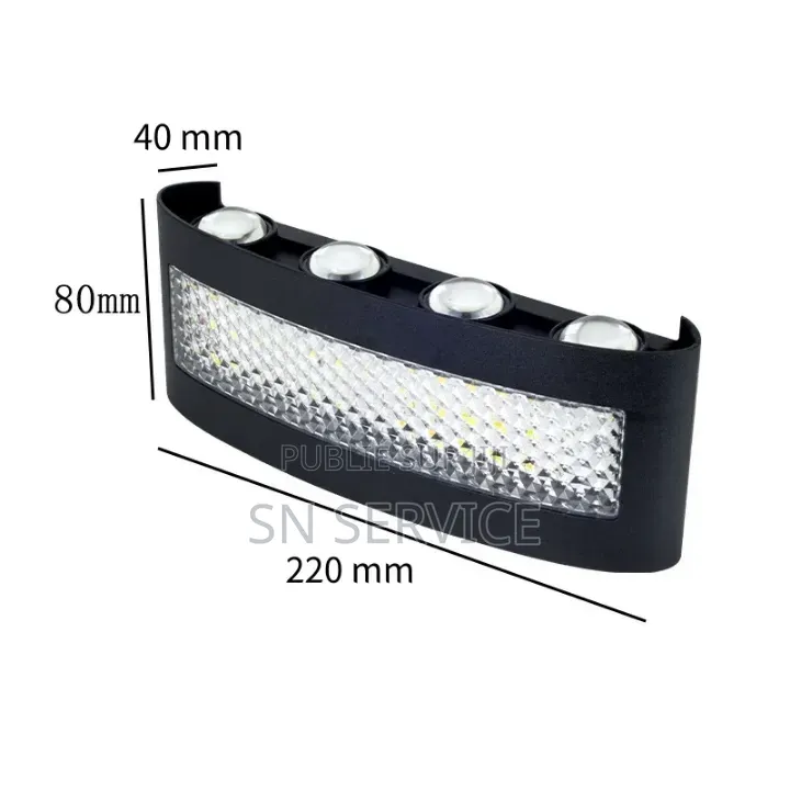 Applique Murale Led Décoratif 12W 9 Lumières