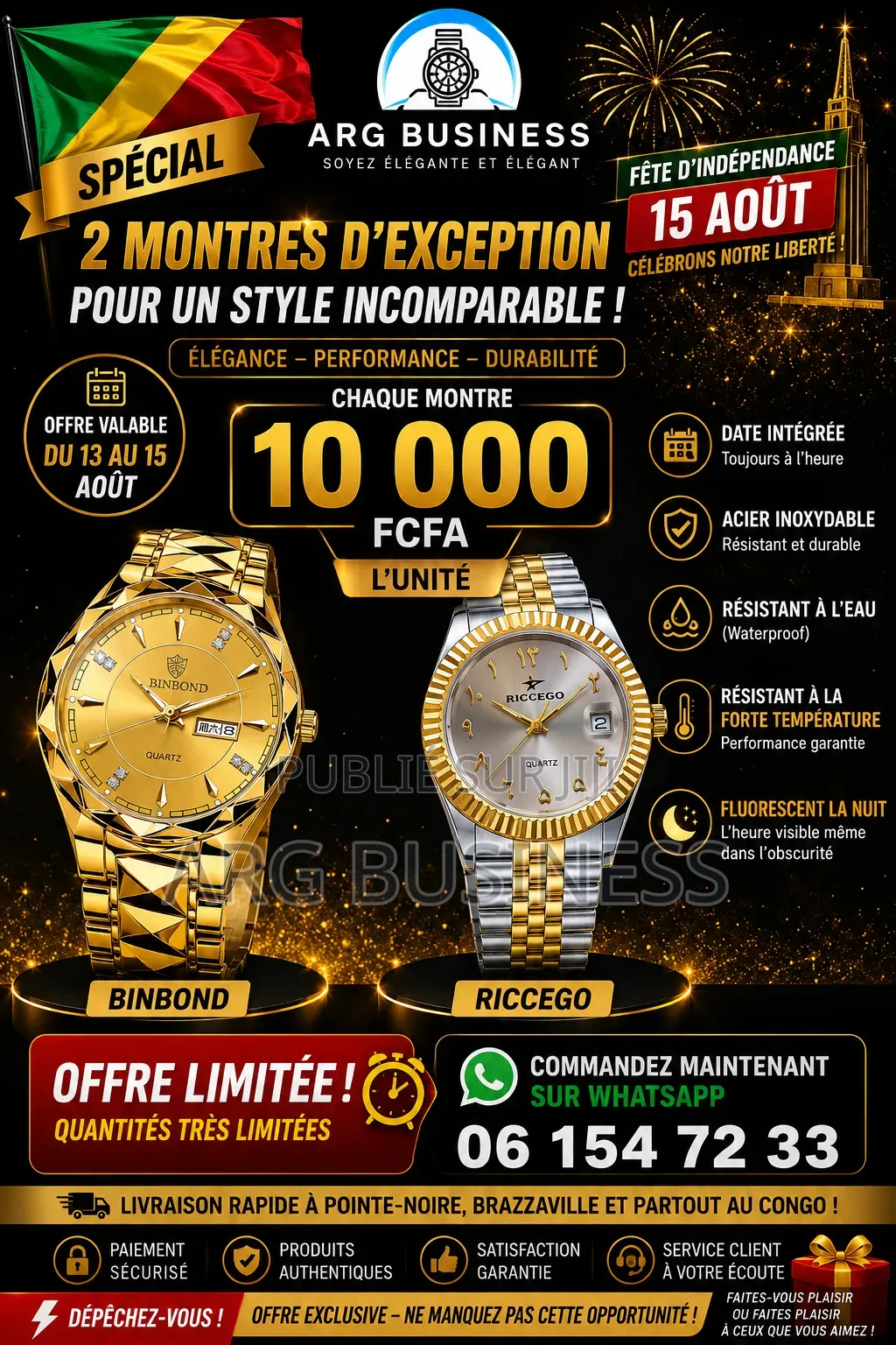 Complet Montre Geneva