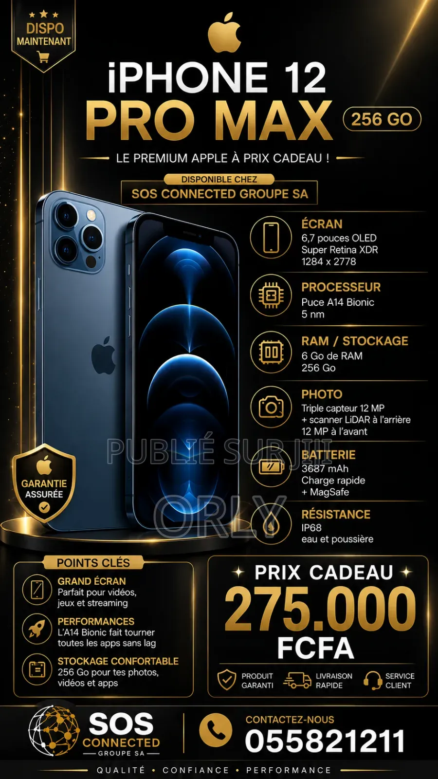 Nouveau Samsung Galaxy M15 128 GB Noir