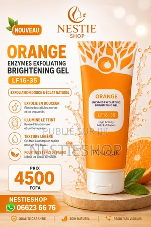 Gel Exfoliant Au Zeste d'Orage