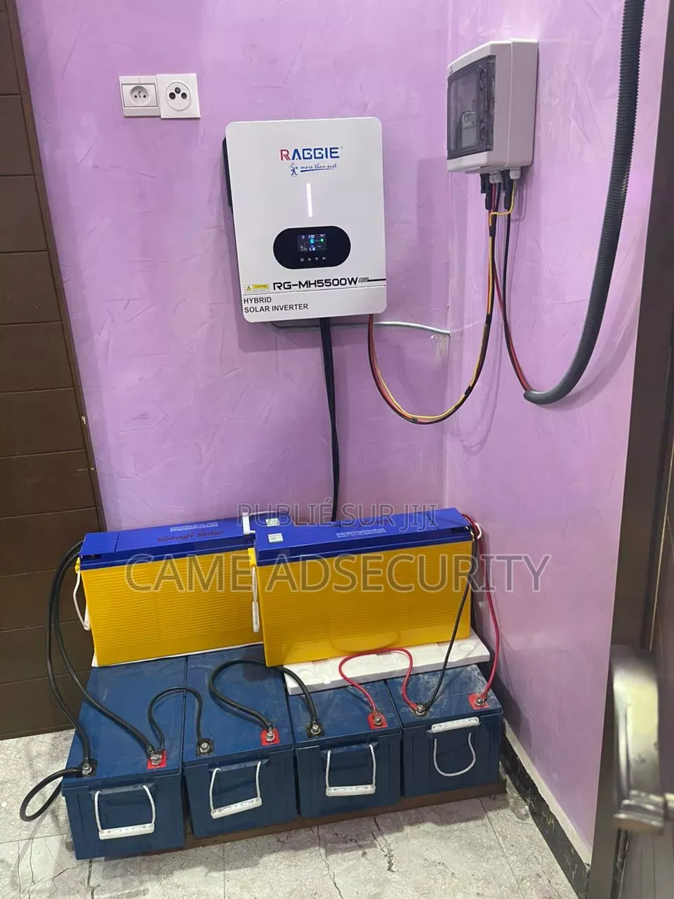 Installation Et Configuration Caméras De Surveillance, Électricité