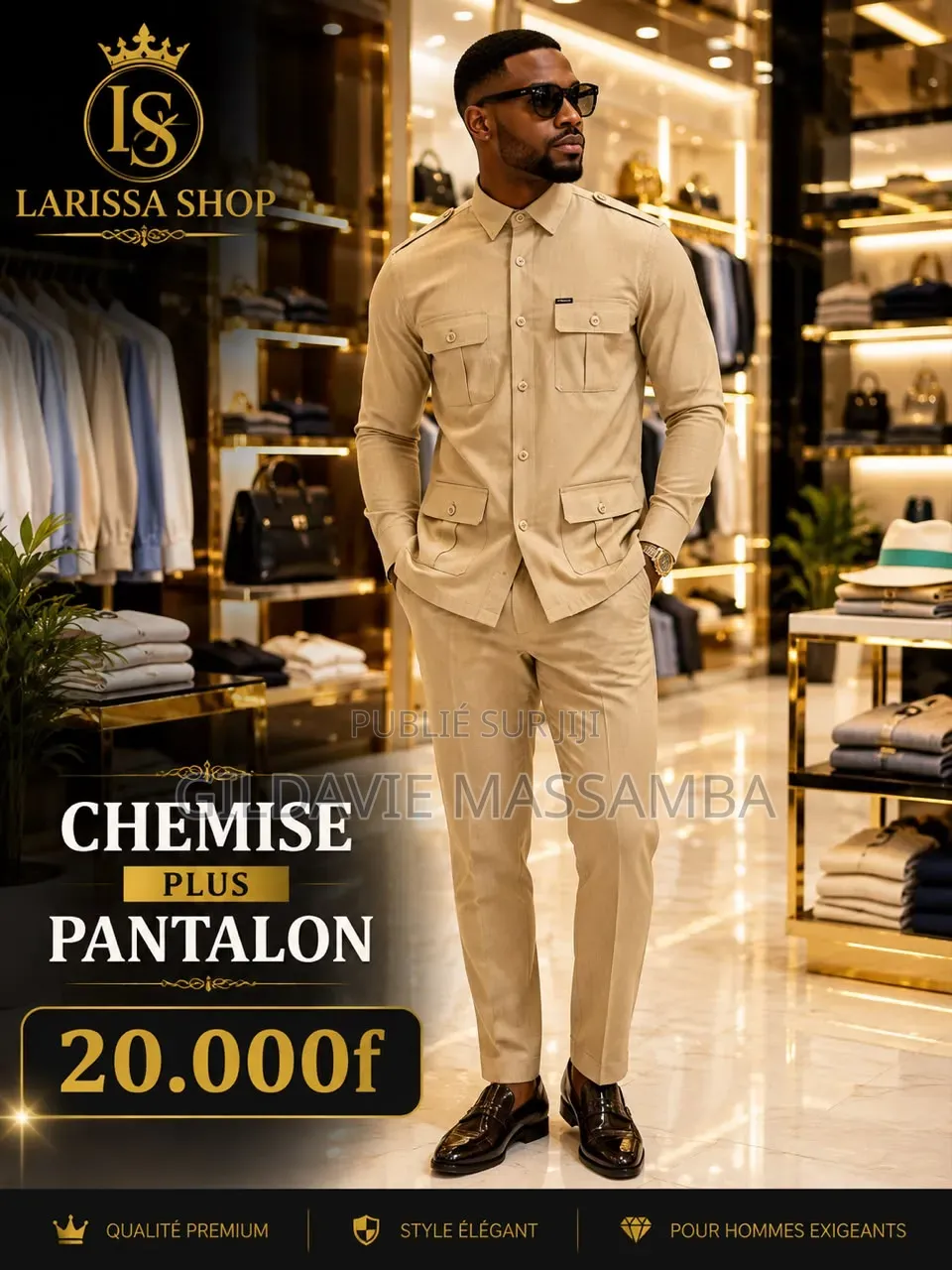 Chemise+pantalon