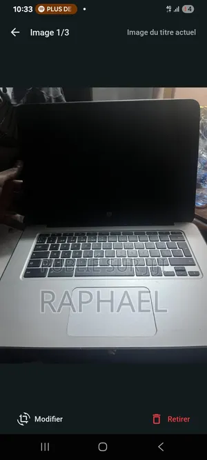 Ordinateur portable HP Chromebook 4GB Intel Core i5 eMMC 32GB