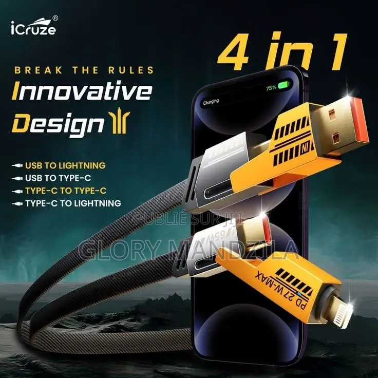 Multifonction 4-en-1 À Charge Rapide