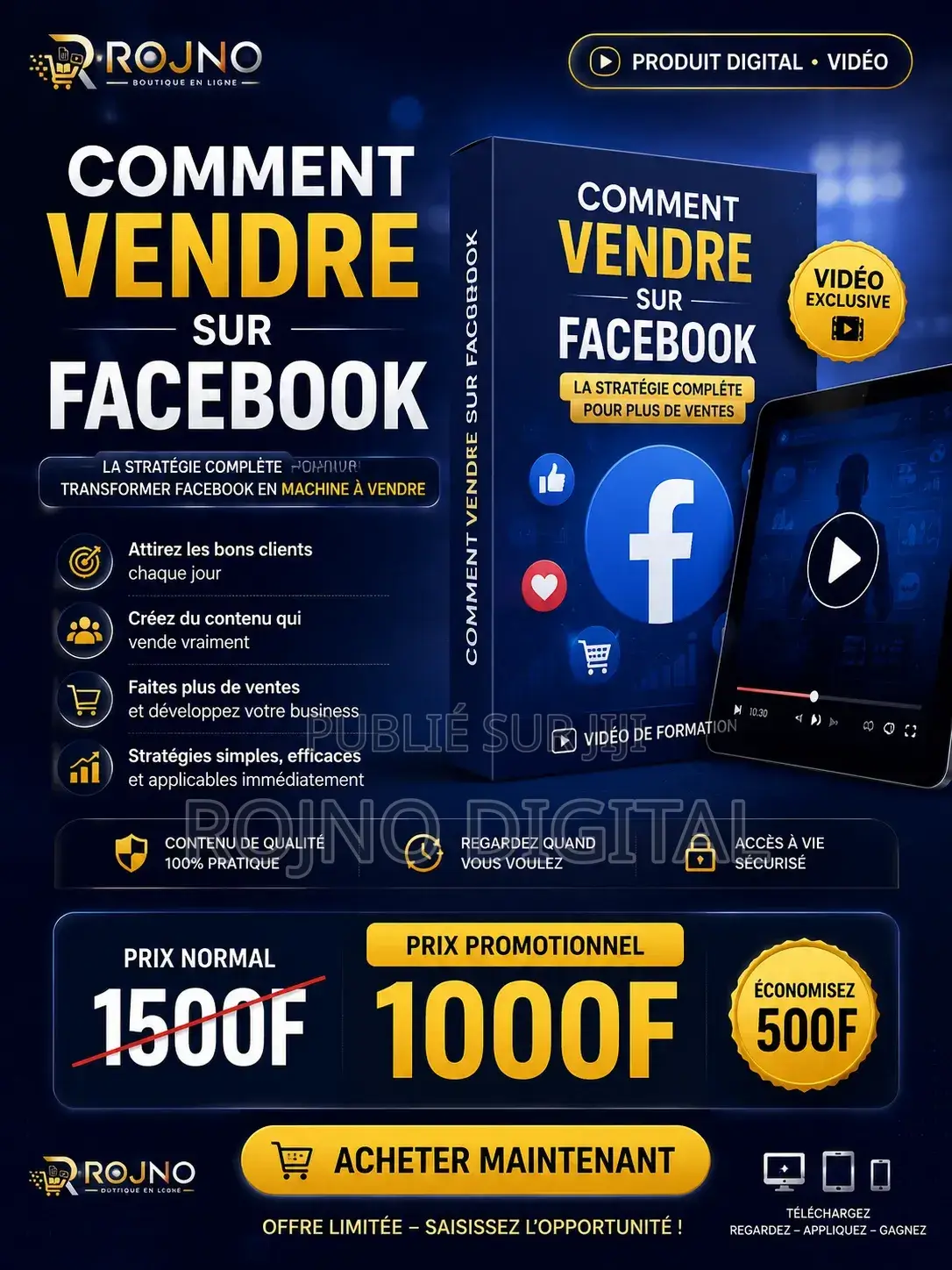 Comment Vendre Sur Facebook Et Gagner Plus d'Argent