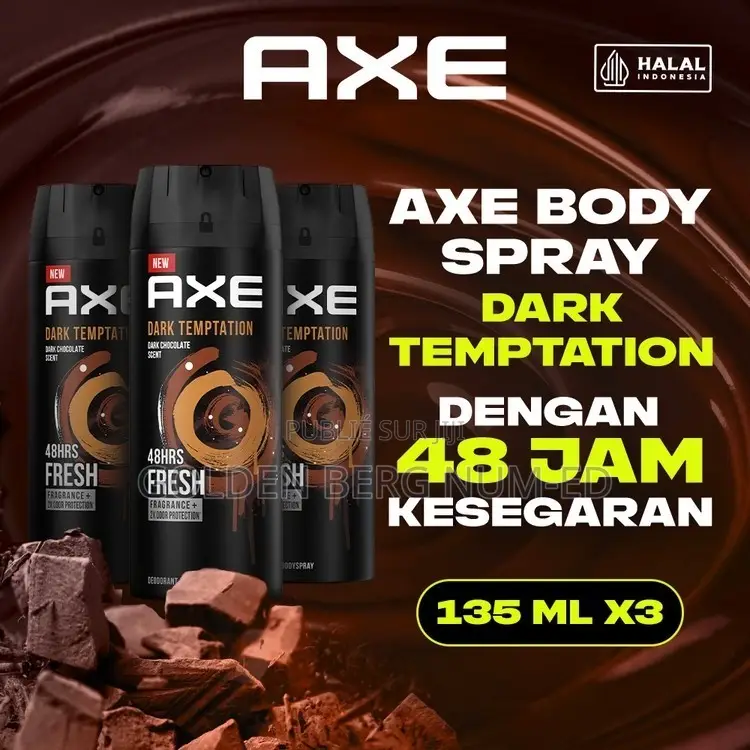  Axe Dark Temptation 150 Ml — Parfum Chocolaté 