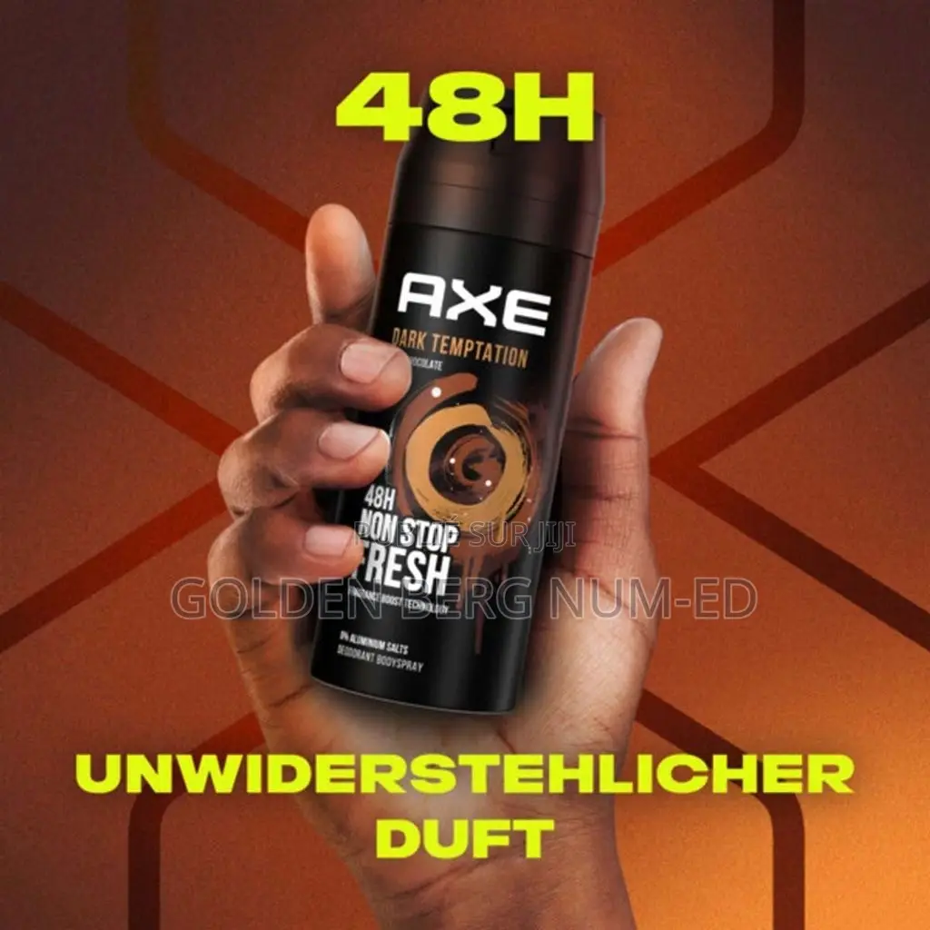  Axe Dark Temptation 150 Ml — Parfum Chocolaté 
