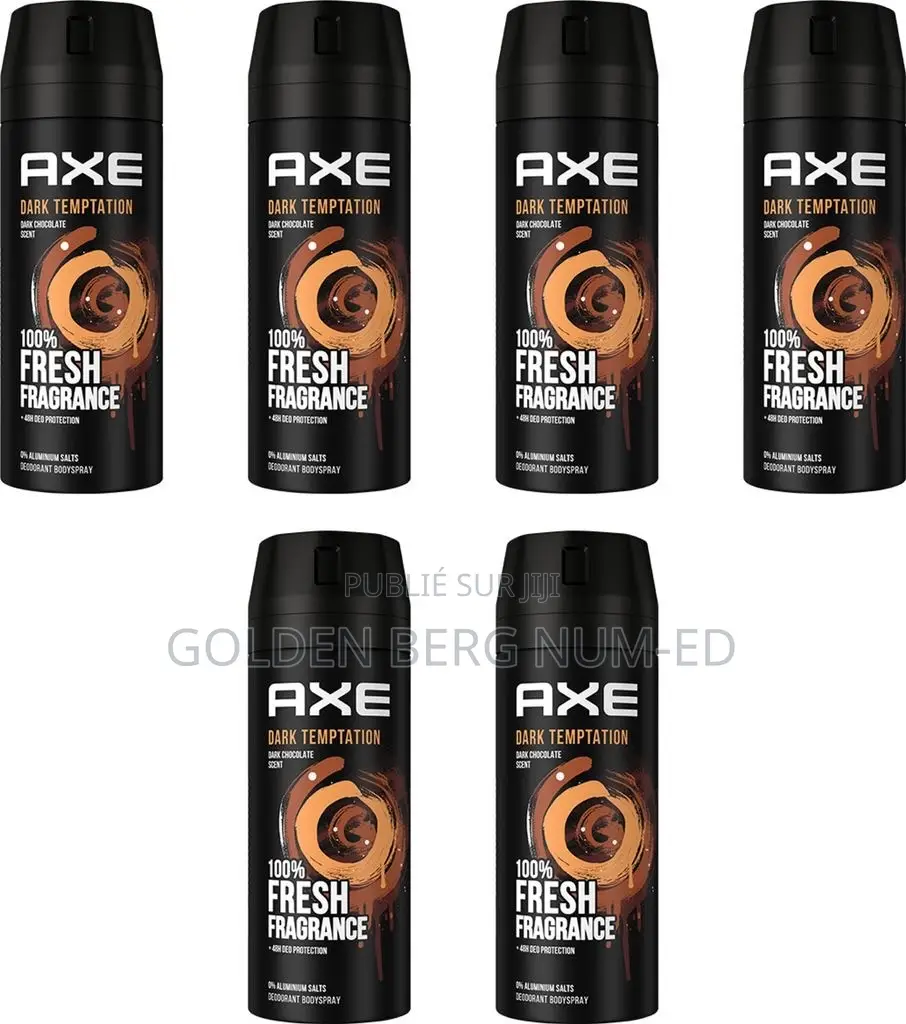  Axe Dark Temptation 150 Ml — Parfum Chocolaté 