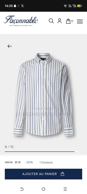 Chemise Façonnable Taille XL