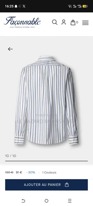Chemise Façonnable Taille XL