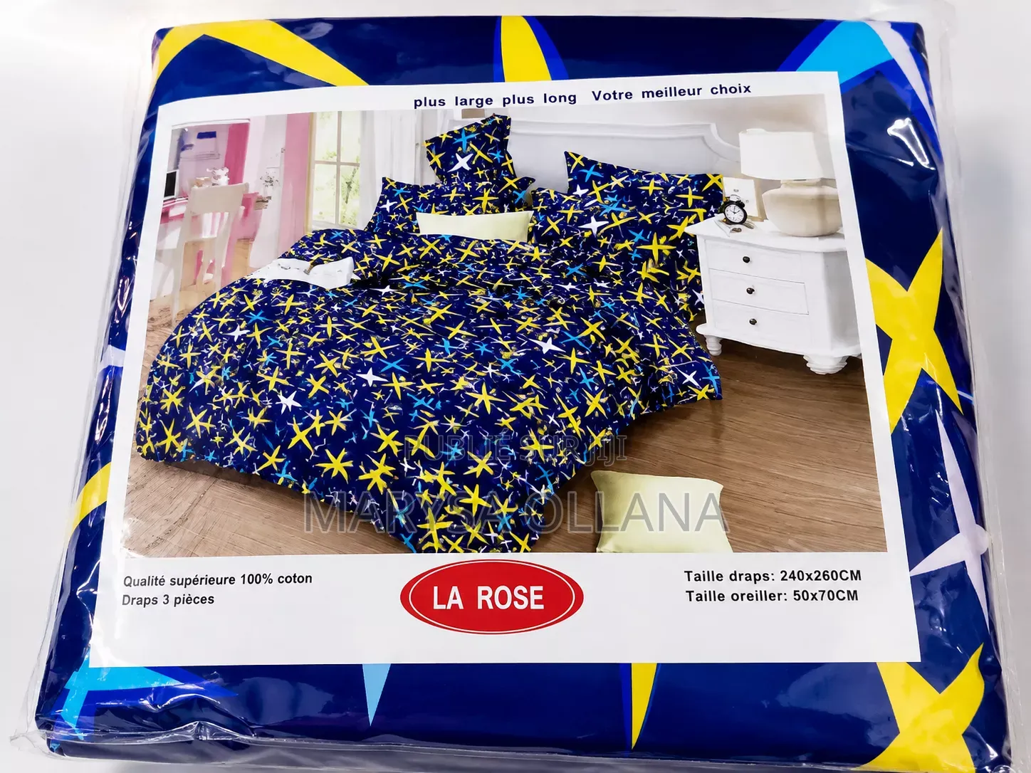 Draps 3 Pièces À l'Intérieur