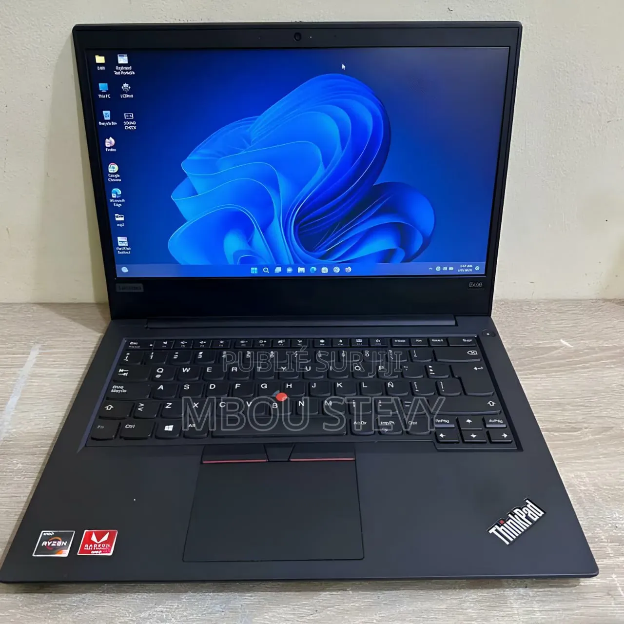 Ordinateur portable Lenovo ThinkPad E495 8GB AMD Ryzen 5 SSD 256GB