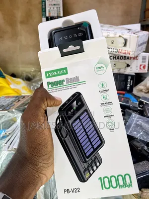 Powerbank Solaire Ultra-Rapide 100W Avec Écran LED