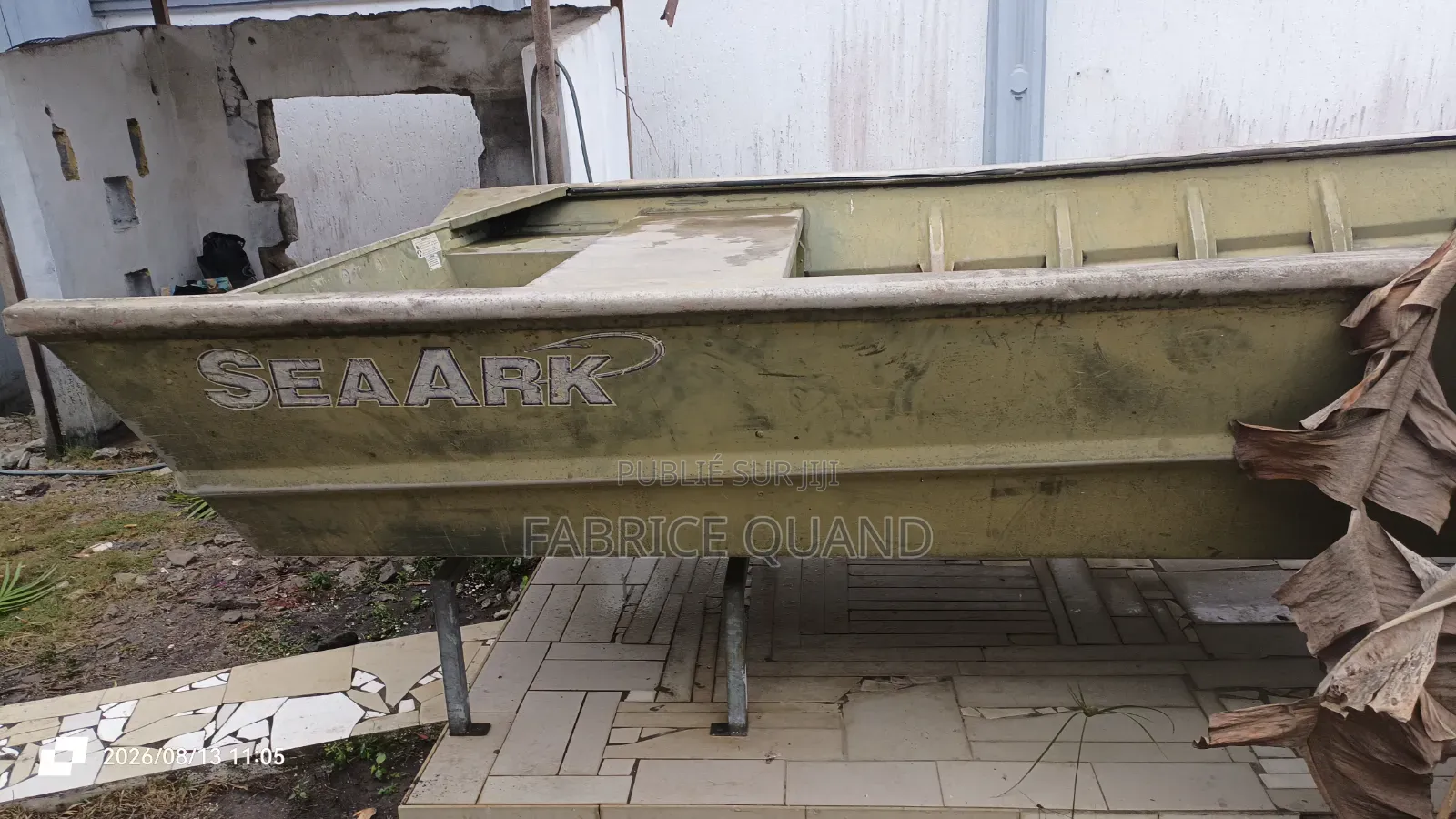 Barque Aluminium Très Résistant, Fabriqué Aux USA
