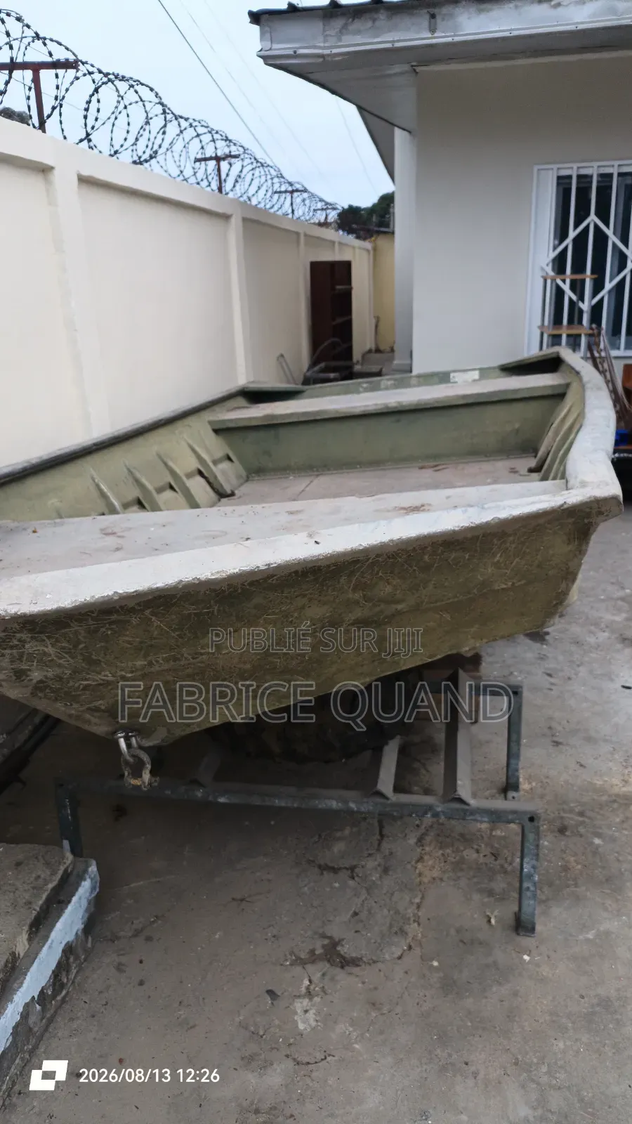 Barque Aluminium Très Résistant, Fabriqué Aux USA
