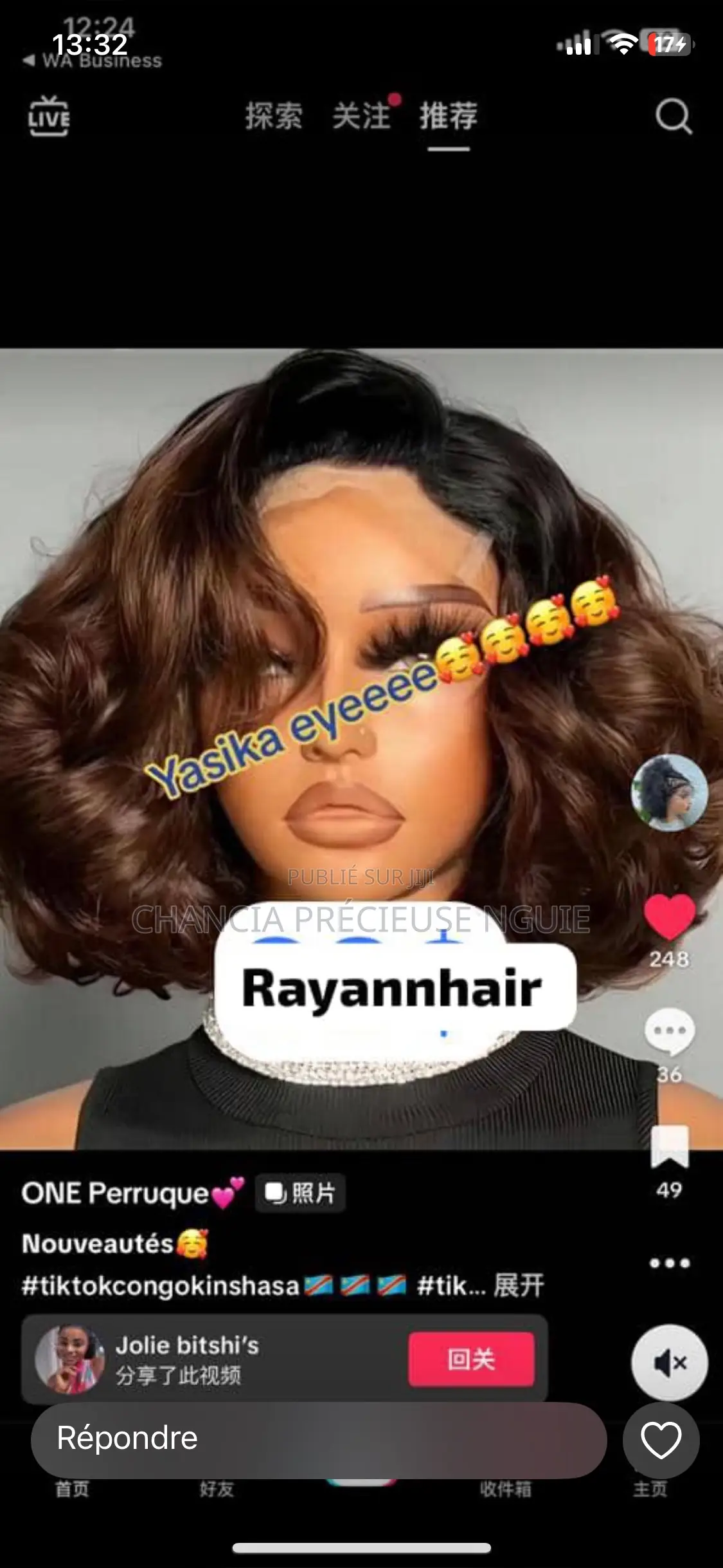 La Perruque Est De Très Bonne Qualité