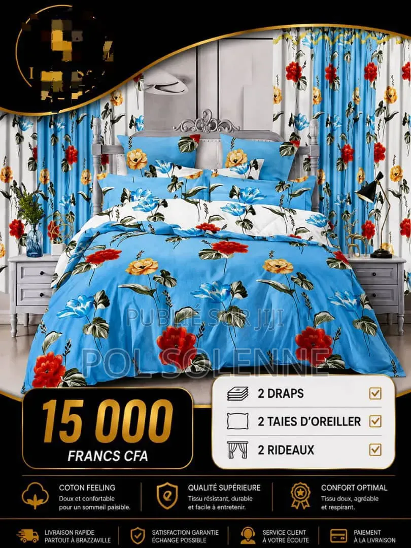 Draps Rideaux Taies