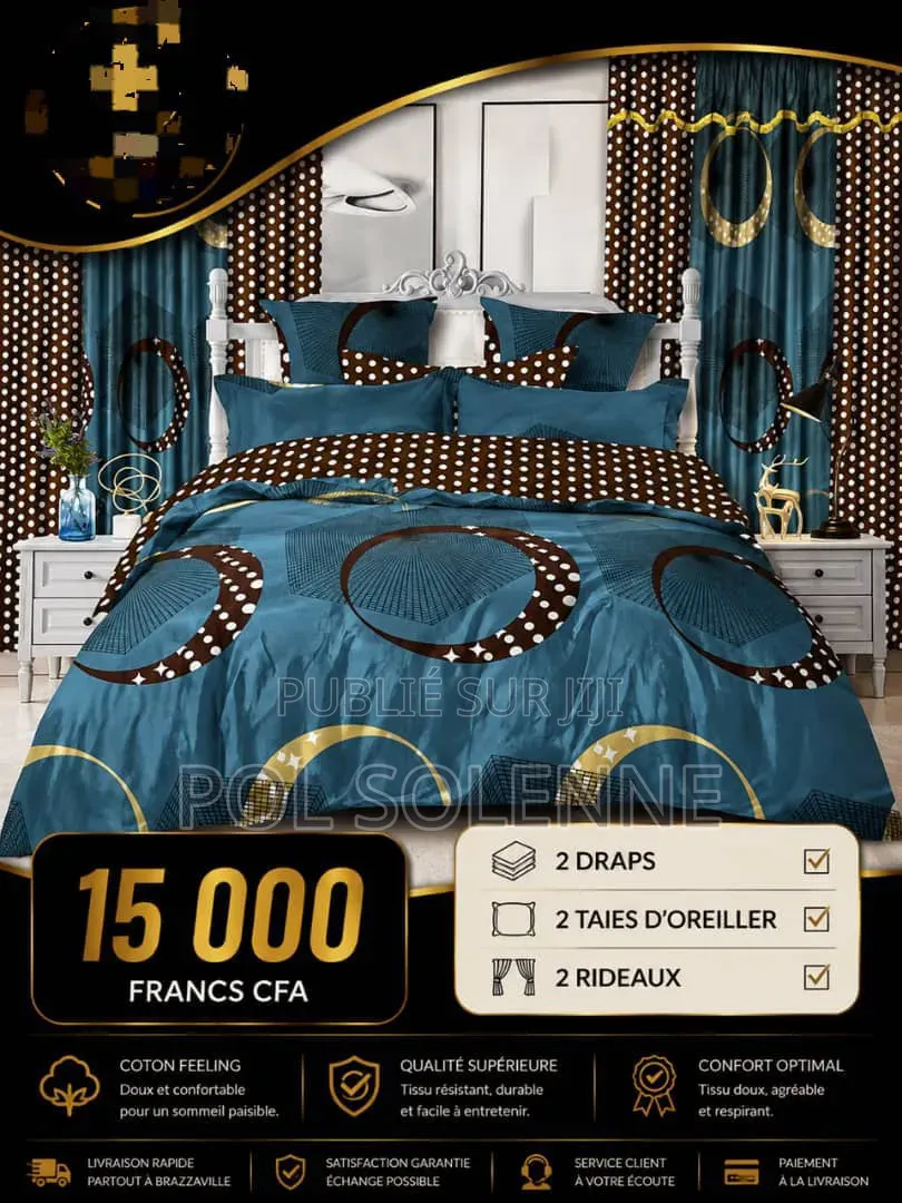 Draps Rideaux Taies