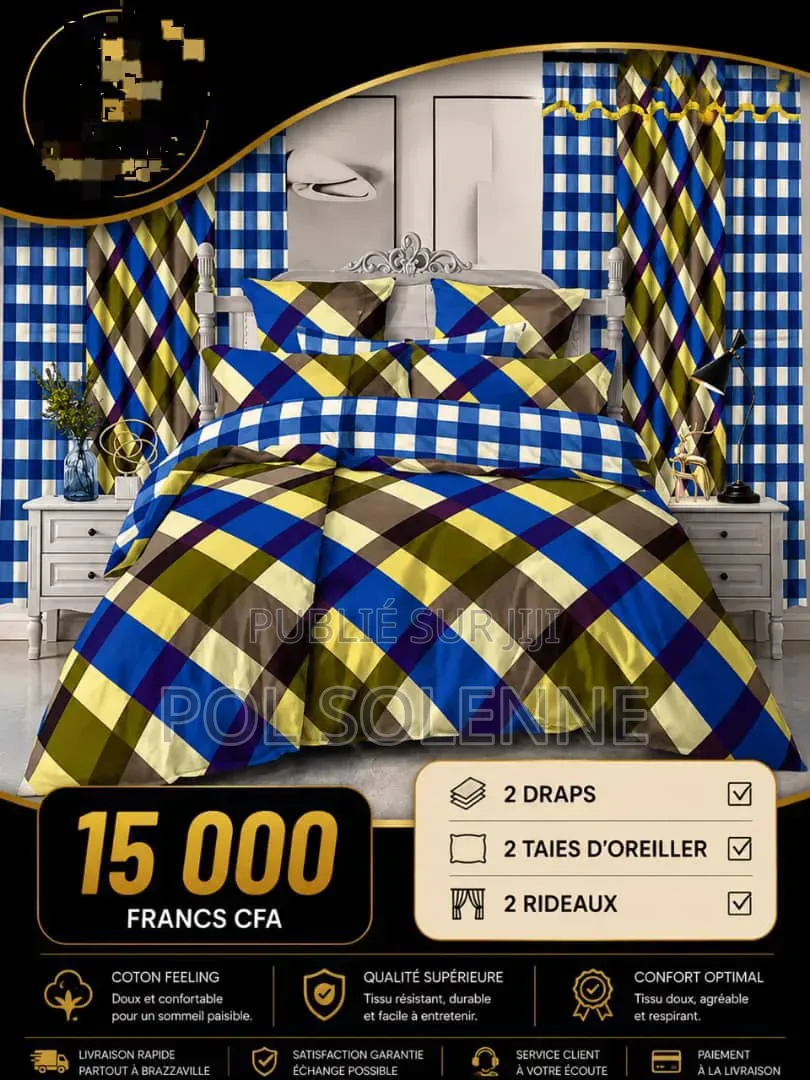 Draps Rideaux Taies