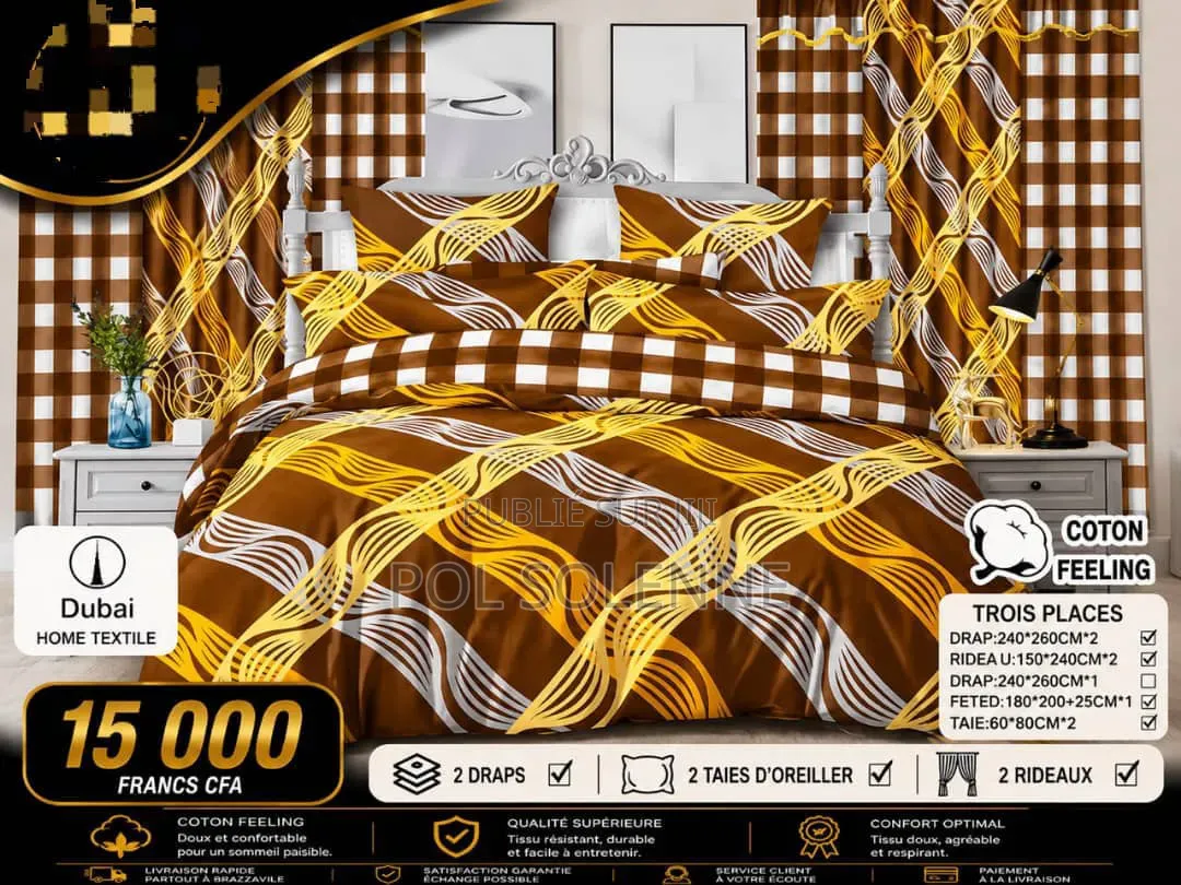 Draps Rideaux Taies