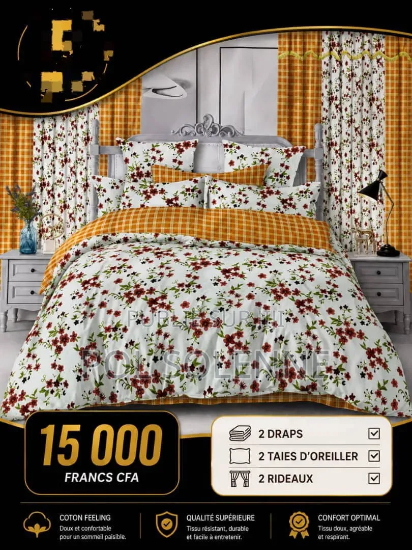 Draps Rideaux Taies