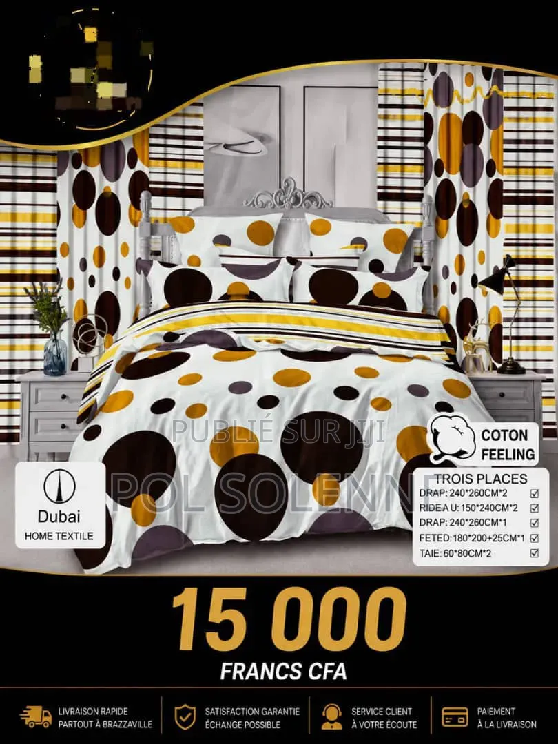 Draps Rideaux Taies