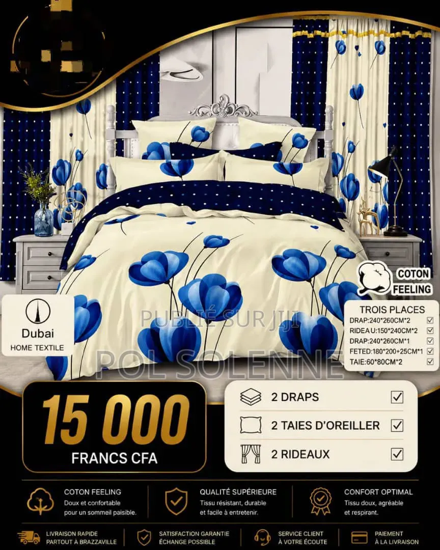 Draps Rideaux Taies
