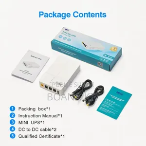 Mini DC UPS, Onduleur Pour Wifi