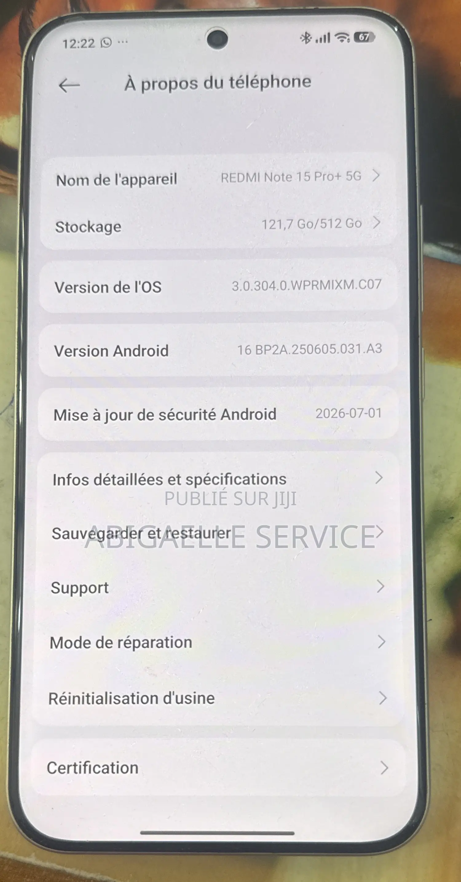 Xiaomi Redmi Note 15 Pro+ 512 GB Bronze
