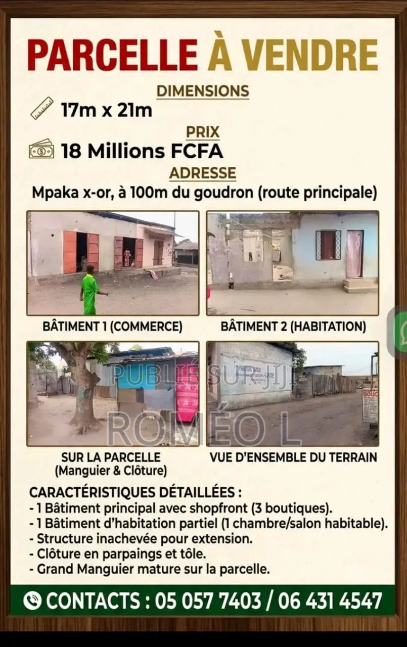 Parcelle À Vendre