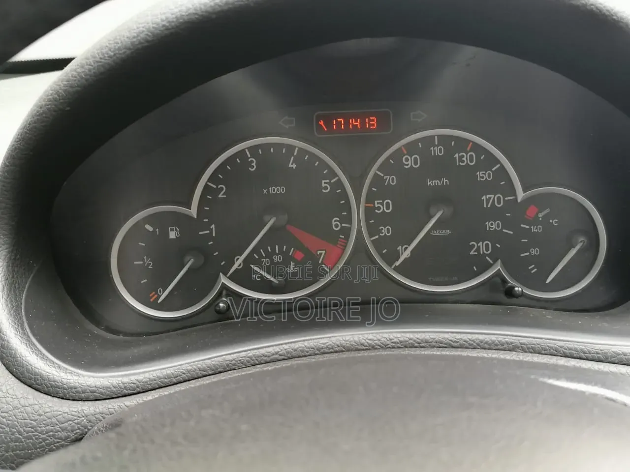 Peugeot 206 2015 Noir
