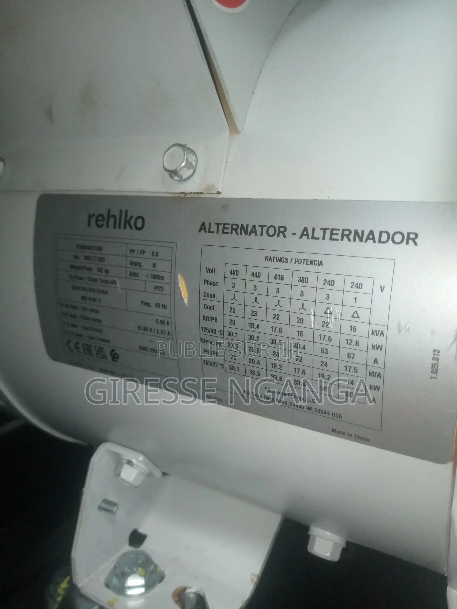 Groupe Électrogène