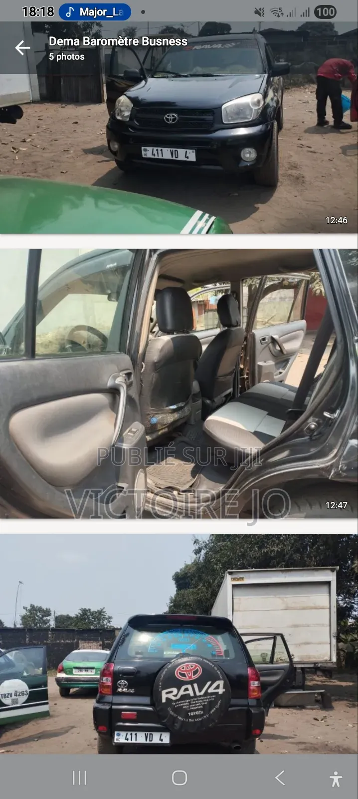 Toyota RAV4 2014 Noir