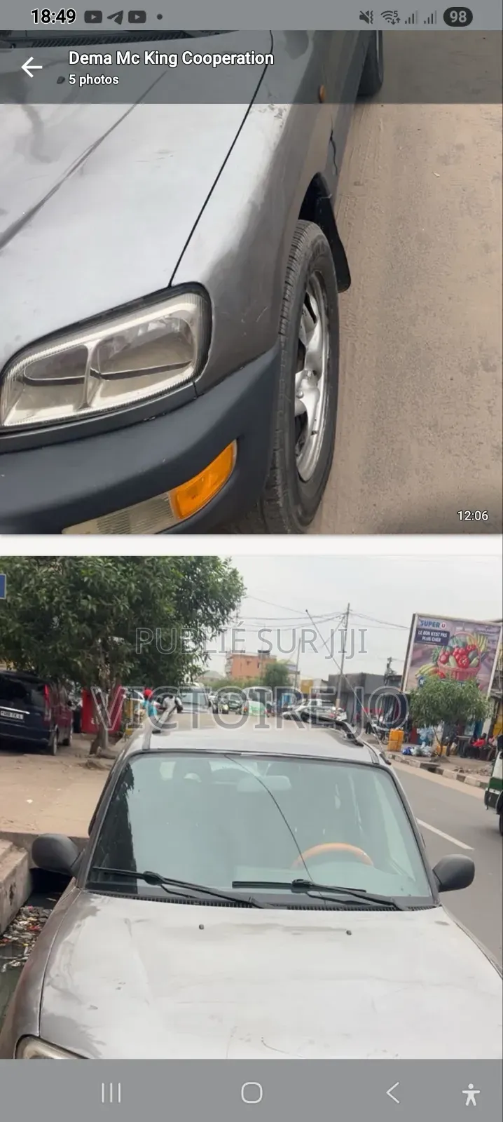 Toyota RAV4 2014 Gris