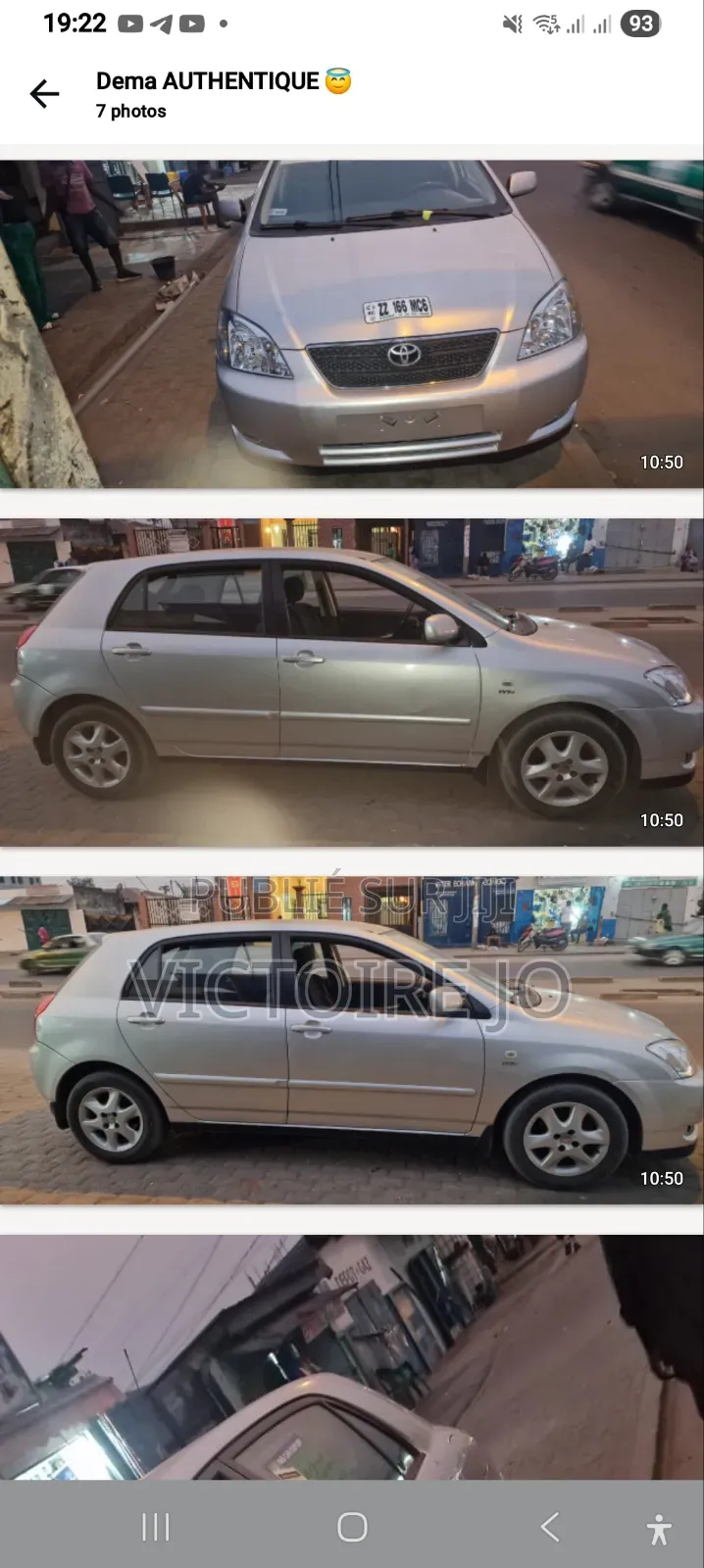 Toyota Corolla 2016 Gris