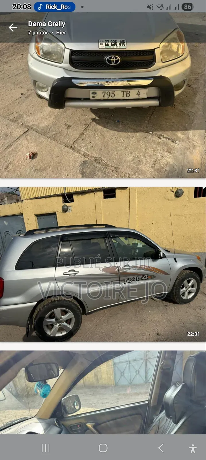 Toyota RAV4 2014 Gris