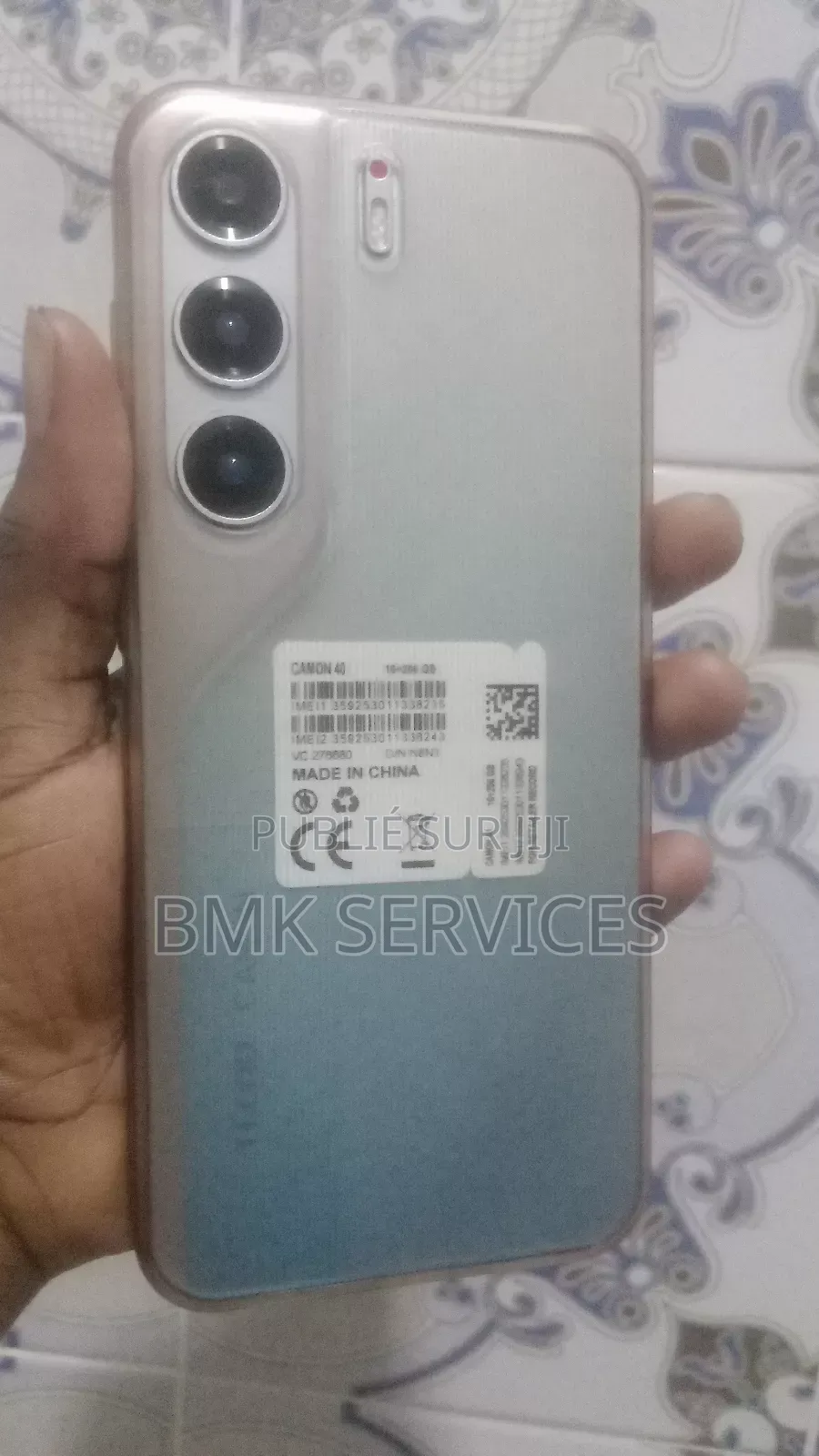 Tecno Camon 40 128 GB Bleu