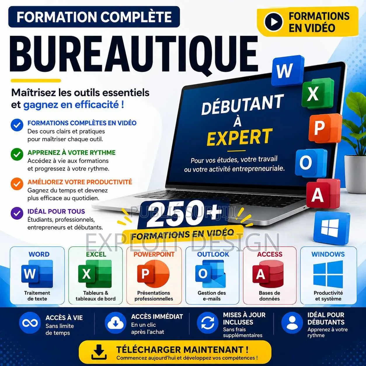 Pack Formation Bureautique Et Informatique