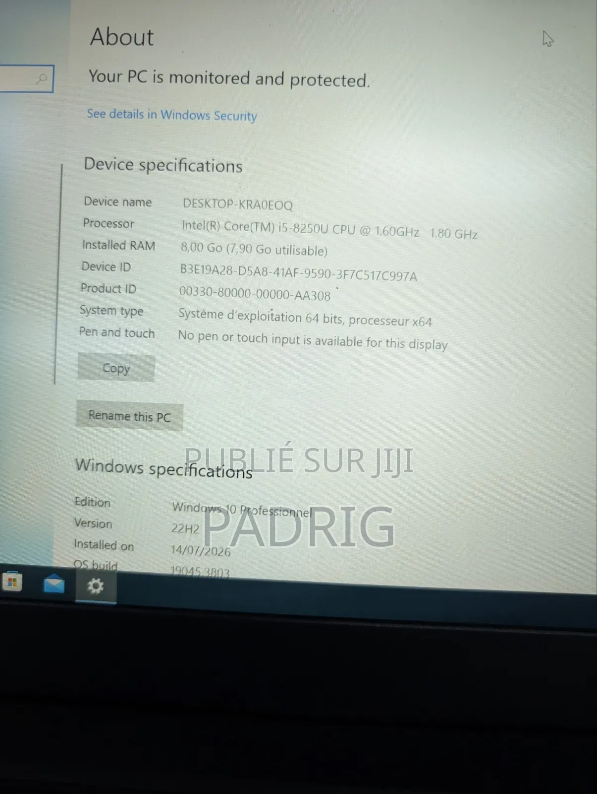 Ordinateur portable Lenovo ThinkPad L380 8GB Intel Core i5 SSD 256GB