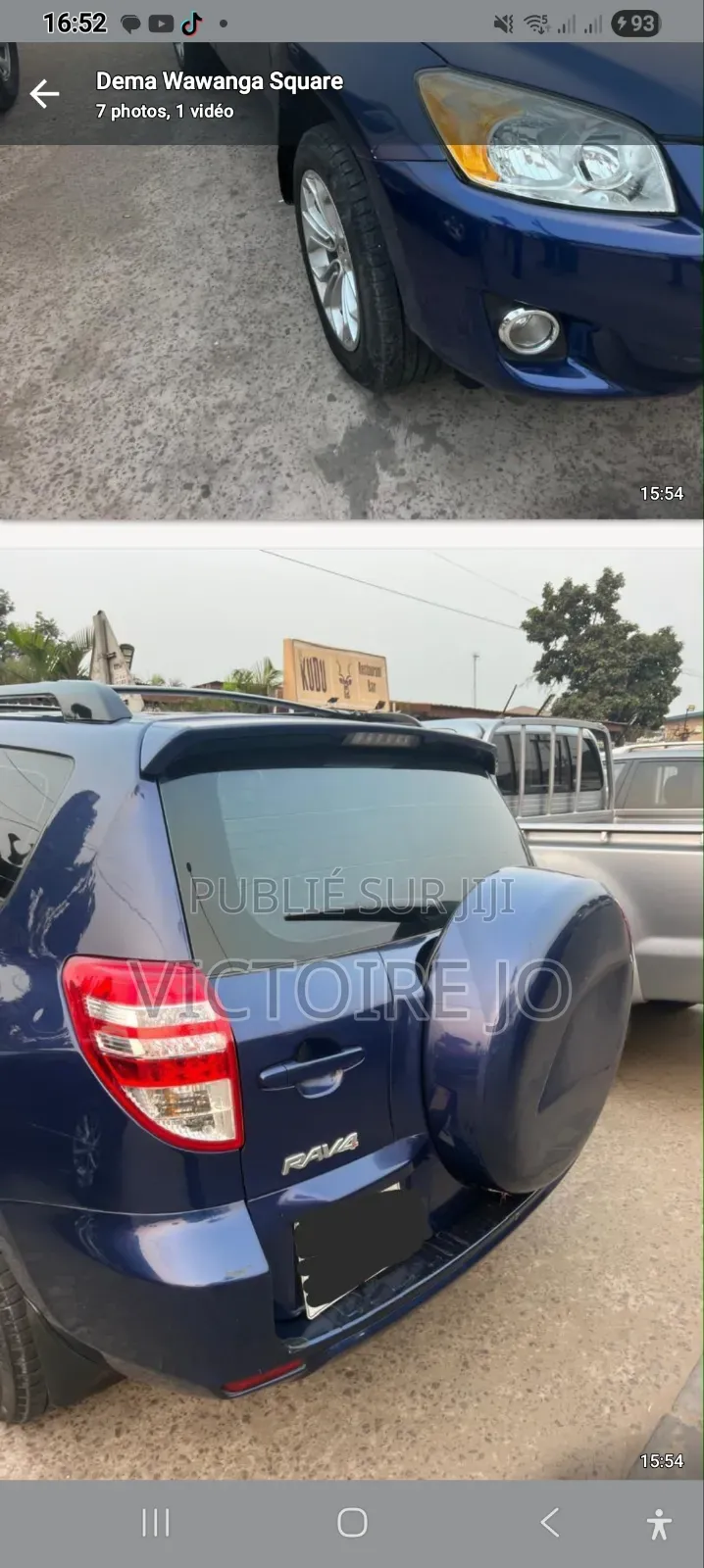Toyota RAV4 2016 Bleu