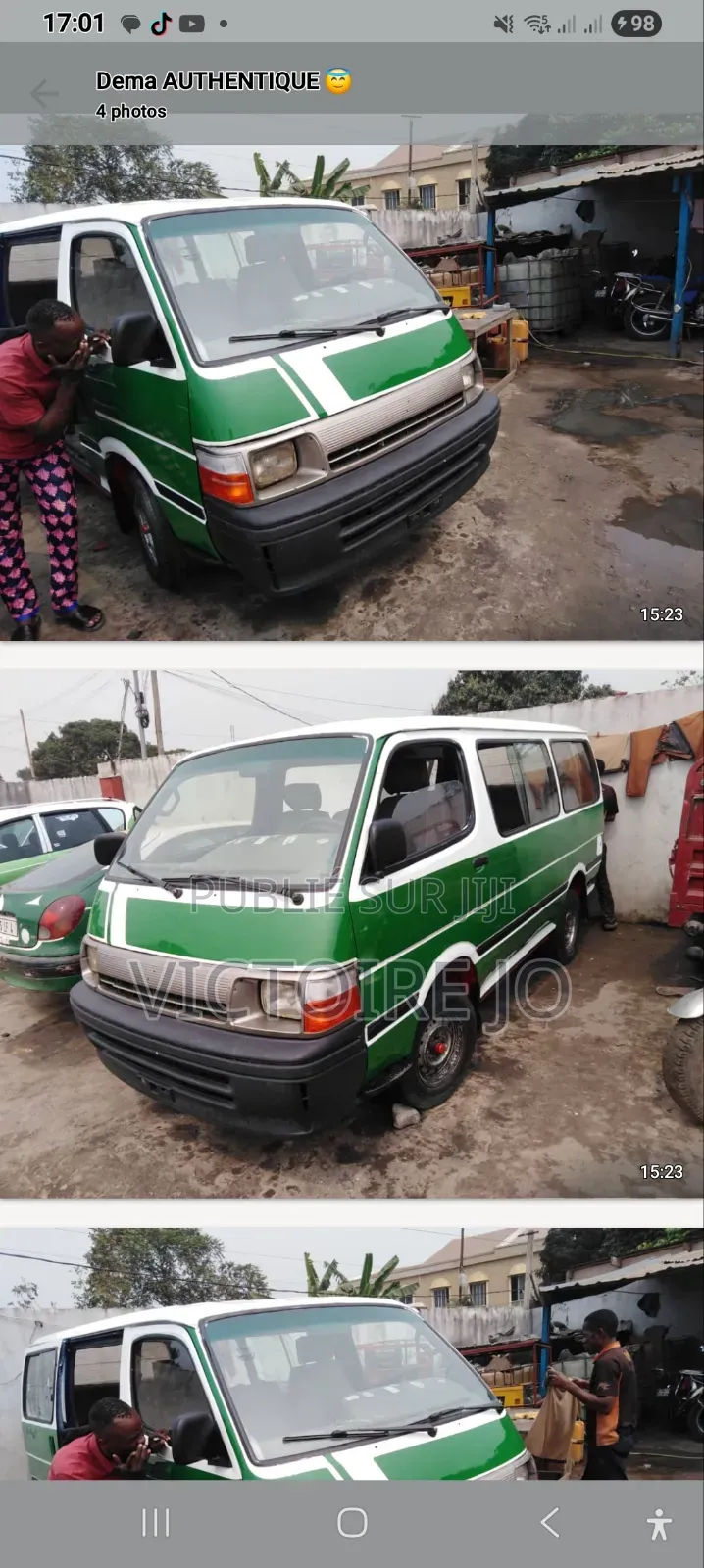Toyota HiAce 2016 Vert