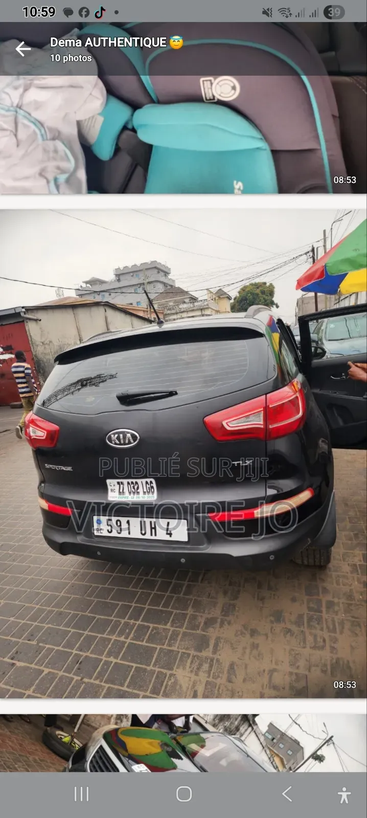 Kia Sportage 2019 Noir