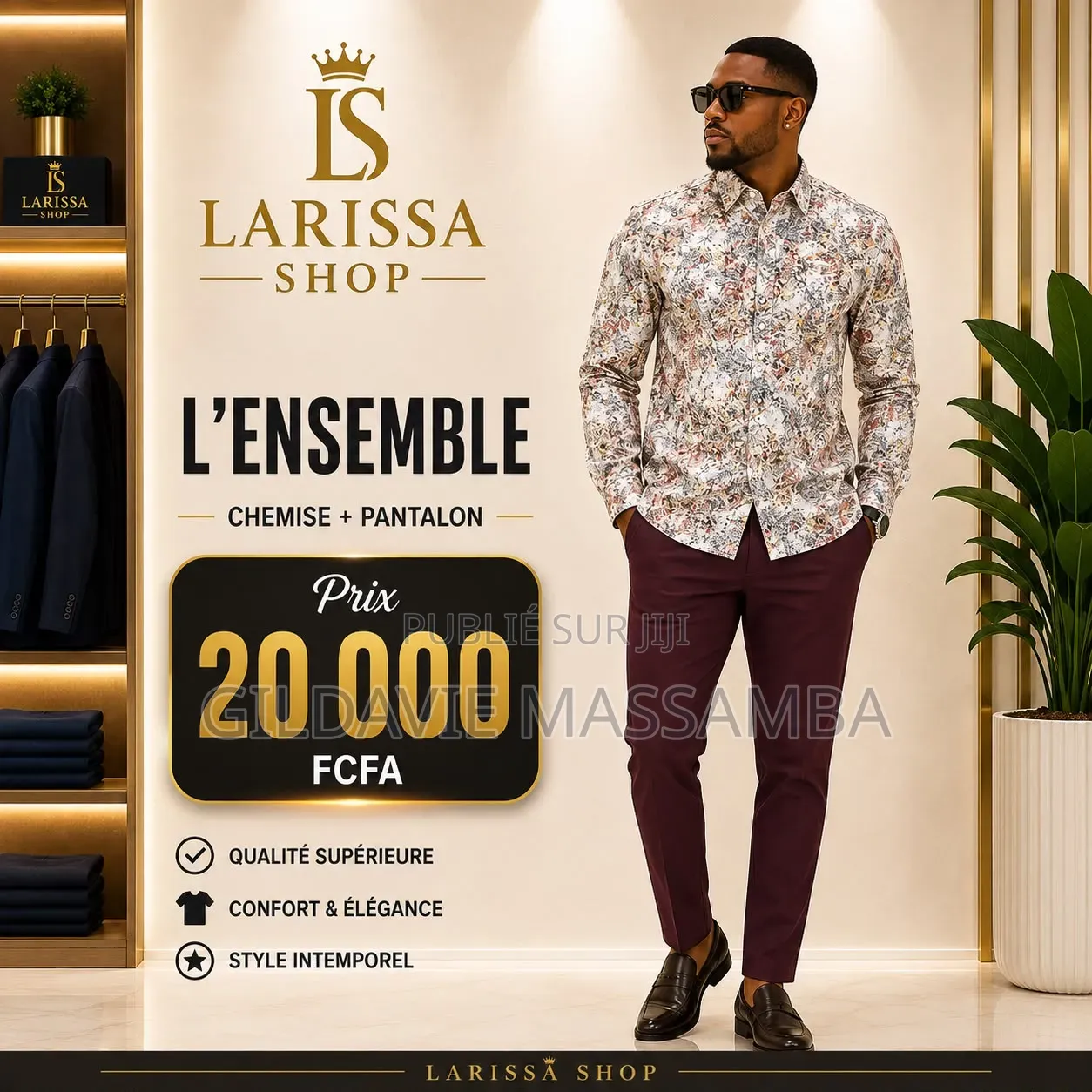 Ensemble Pantalon Chemise