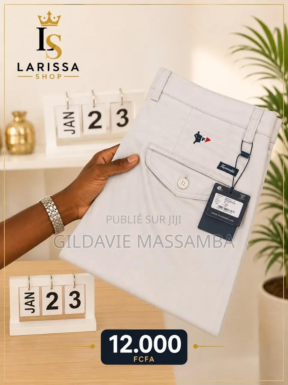 Pantalon, Bon Tissu