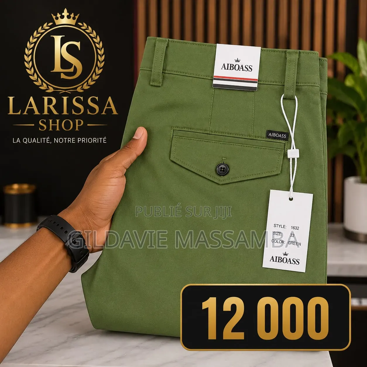 Pantalon, Bon Tissu
