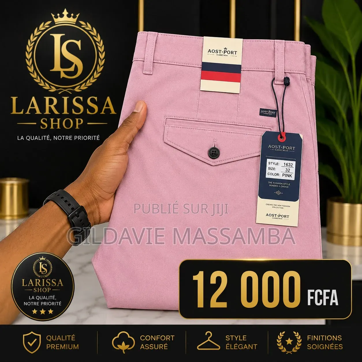 Pantalon, Bon Tissu