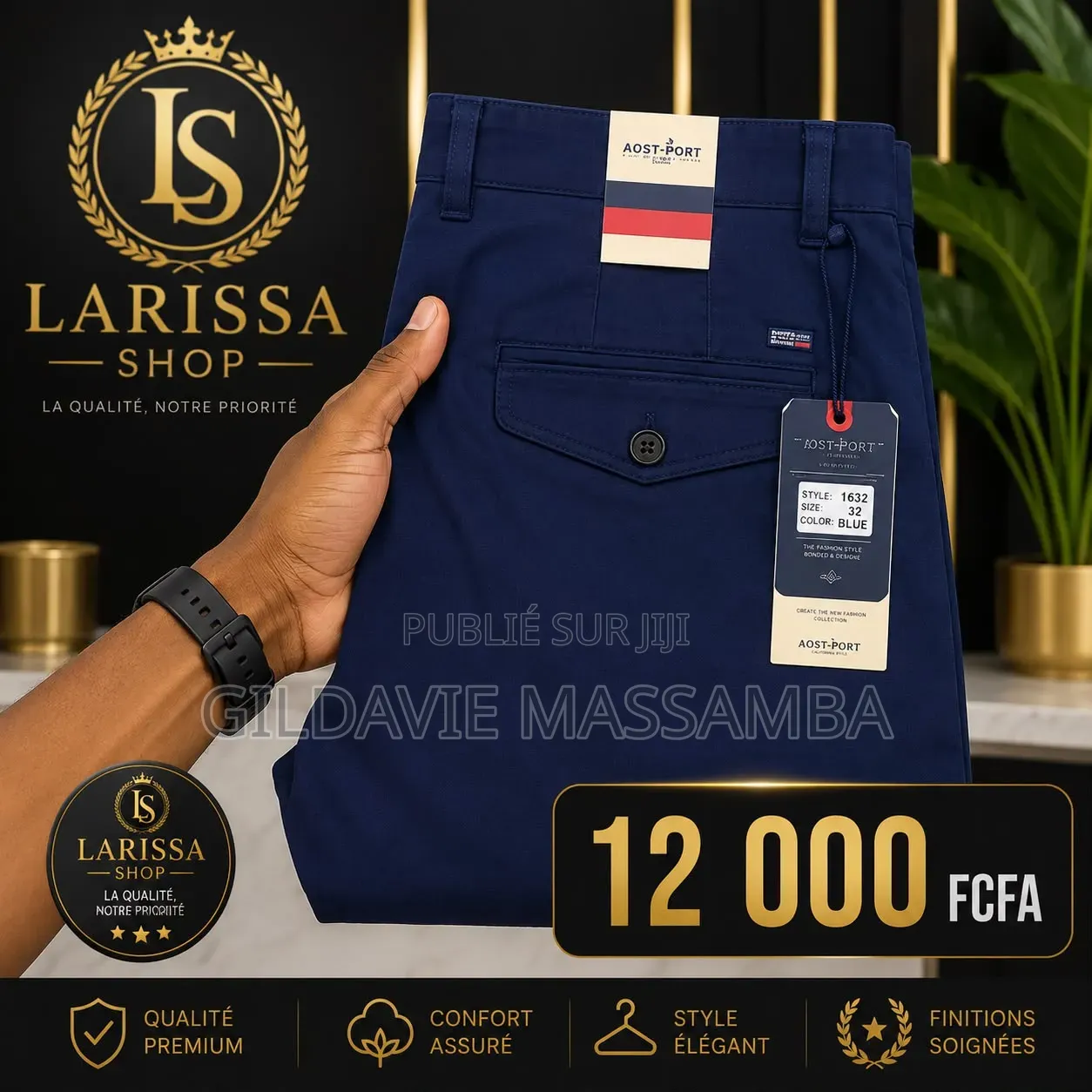 Pantalon, Bon Tissu