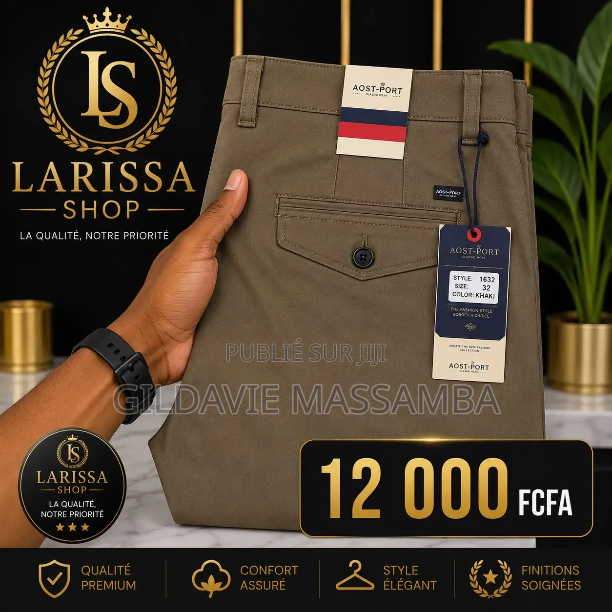 Pantalon, Bon Tissu