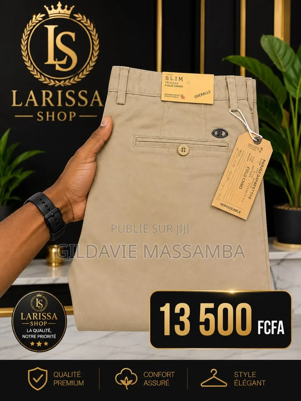 Pantalon Homme